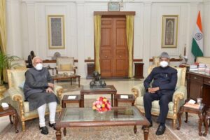PM Narendra Modi met President Ram Nath Kovind