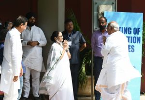 Presidential election : 16 Opposition parties attend Mamata Banerjee’s meet; TRS, AAP, SAD skip